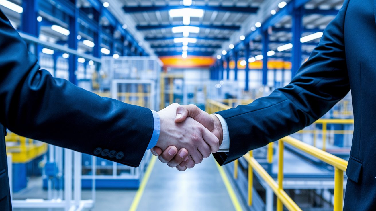 Partnership in an industrial facility